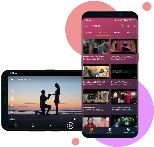 HD Video Player Interface